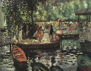 Pierre Renoir La Grenouillere oil painting artist